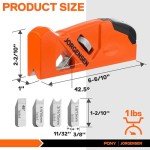 JORGENSEN Chamfer Plane with 4 Cutter Heads