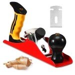 Lanties Adjustable Hand Planer with 2-Inch Blade