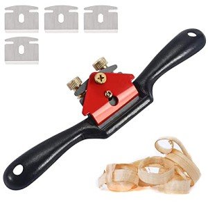 9" Adjustable Spoke Shave with 4 Blades