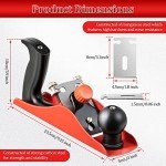 Dreyoo No.4 Adjustable Hand Planer with Blade