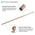 CoCud 4mm Extra Long Twist Drill Bit 160mm