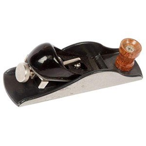 WORKPRO Block Plane with Adjustable Depth, Black
