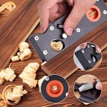 Woodworking Chamfer Plane with Auxiliary Locator
