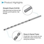 CoCud 5.2mm Extra Long Drill Bits - 2 Pack