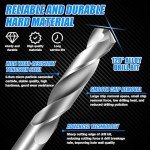 Carbide Drill Bit Set - 2 Pieces, 1/4