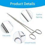 2 Pack Locking Pliers with Serrated Jaws