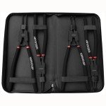 WISEUP Heavy Duty Snap Ring Pliers Set - 4PCS