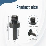 Core Drill Bit Adapter 5/8"-11 to 3/8" Hex