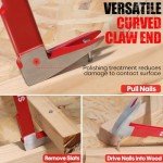 3-Piece Nail Puller Tool Set for Woodworking