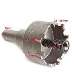 6-Piece Carbide Tip Hole Saw Set for Metal