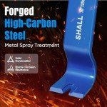 4-Piece Flat Pry Bar Set - Heavy Duty Tools