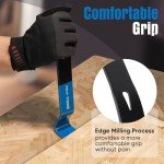 4-Piece Flat Pry Bar Set - Heavy Duty Tools