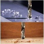 2-Pack 15.5mm Twist Drill Bits - Titanium Coated