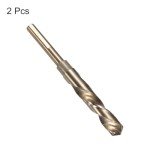 2-Pack 15.5mm Twist Drill Bits - Titanium Coated