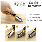 4-Piece Upholstery Staple and Tack Remover Set