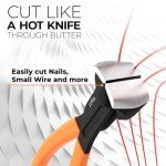 Mutt Tools 8-Inch Heavy Duty End Cutting Pliers