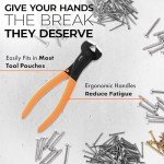 Mutt Tools 8-Inch Heavy Duty End Cutting Pliers
