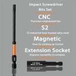 20-Piece Hex Head Allen Wrench Drill Bit Set