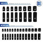 50-Piece 3/8" Drive Socket Set with Wrench