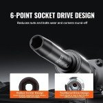 VEVOR 65-Piece Drive Impact Socket Set