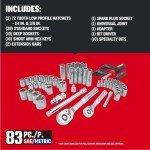 Craftsman 83-Piece Mechanics Tool Set