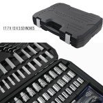 201-Piece Mechanic's Tool Socket Set with Case