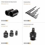 GearsWrench 209 Piece Impact Socket Set
