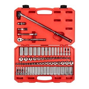 TEKTON 73-Piece 3/8" Drive Socket and Ratchet Set