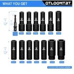 14-Piece Heavy-Duty Impact Socket Set with Adapter