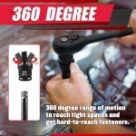 64-Piece Impact Socket Set with Ratchet Handle
