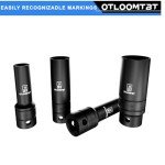14-Piece Heavy-Duty Impact Socket Set with Adapter
