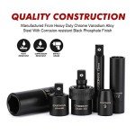 49-Piece Impact Socket Set - SAE & Metric