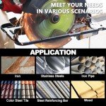 DARTOTEK 7-1/4" Metal Cutting Circular Saw Blades