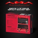 29-Piece SAE and Metric Impact Socket Set