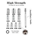 Egofine 12pc Ratchet Socket Wrench Set 1/4