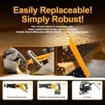 Luckyway 32-Piece Reciprocating Saw Blades Set