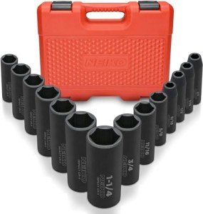 Neiko 14-Piece 1/2" Impact Socket Set
