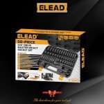 50-Piece Metric & Standard Impact Socket Set