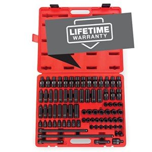 Sunex 80-Piece 3/8" Drive Impact Socket Set