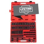 Sunex 80-Piece Impact Socket Set - SAE/Metric