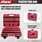 107-Piece Allen and Torx Socket Set