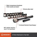 Crescent 20-Piece 3/8" Drive Tool Set