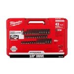 Milwaukee 3/8" Socket Set MET & SAE IMP