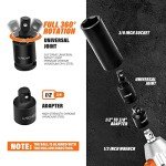 48-Piece 3/8" Drive Impact Socket Set