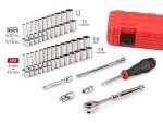 TEKTON 56-Piece 1/4" Drive Socket Set