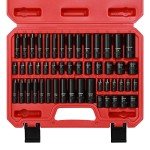 50-Piece 1/4" Drive Impact Socket Set