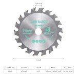 Kozelo 3" Circular Saw Blade for Wood & Metal