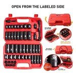 48-Piece 3/8" Drive Impact Socket Set