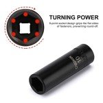 50-Piece 1/4" Drive Impact Socket Set