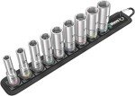 Wera 9-Piece Belt B Deep Socket Set